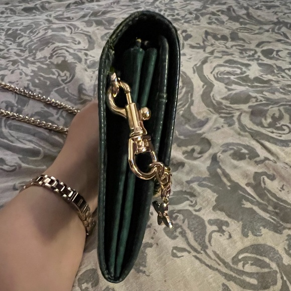 Louis Vuitton womens bifold green Epi leather Sarah wallet - Picture 7 of 14